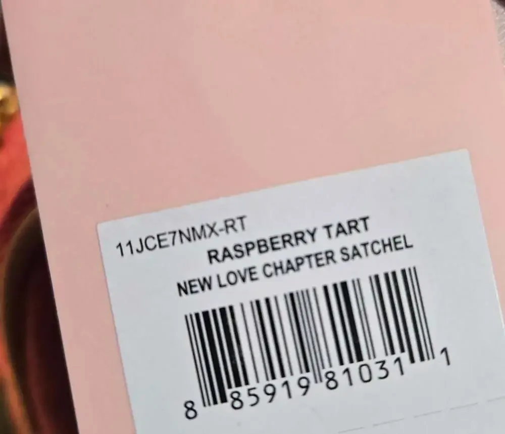 Juicy Couture New Love Chapter Satchel in Raspberry Tart